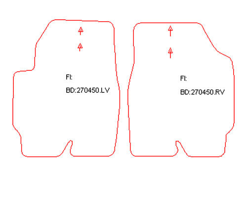 Automatten Ford Maverick (2003-2007)