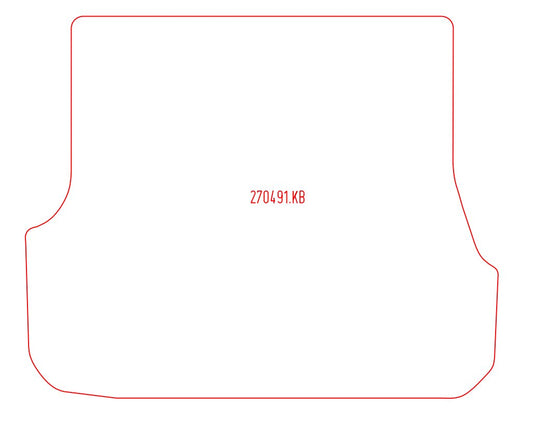 Kofferbakmat Ford Mondeo (2000-2007)