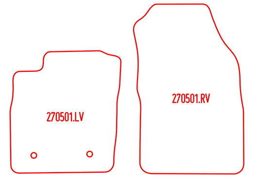 Automatten Ford Ecosport (2019-Heden)