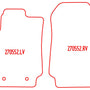Automatten Ford Ranger / Ranger dubbel cabine (2011-2023)