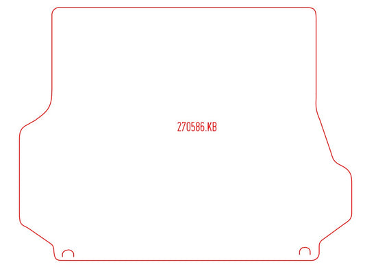 Kofferbakmat Ford Sierra (1987-1993)