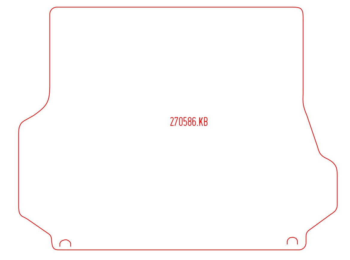 Kofferbakmat Ford Sierra (1987-1993)