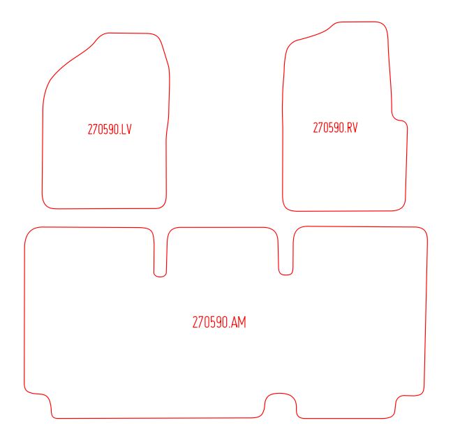 Automatten Ford F150 (2007-2010)