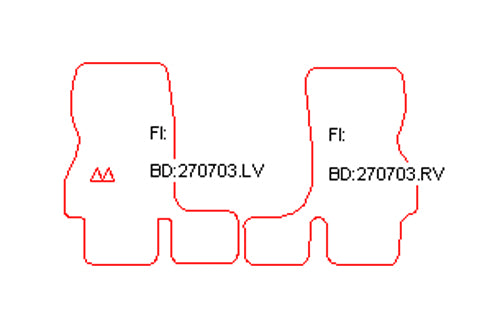 Automatten Ford Transit (1992-2000)