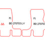 Automatten Ford Transit (1992-2000)