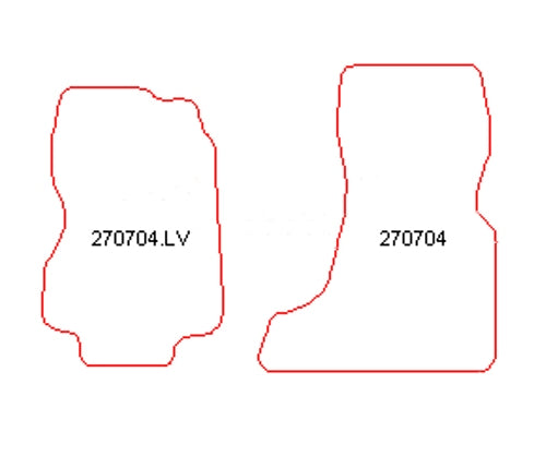 Automatten Ford Transit (1992-2000)