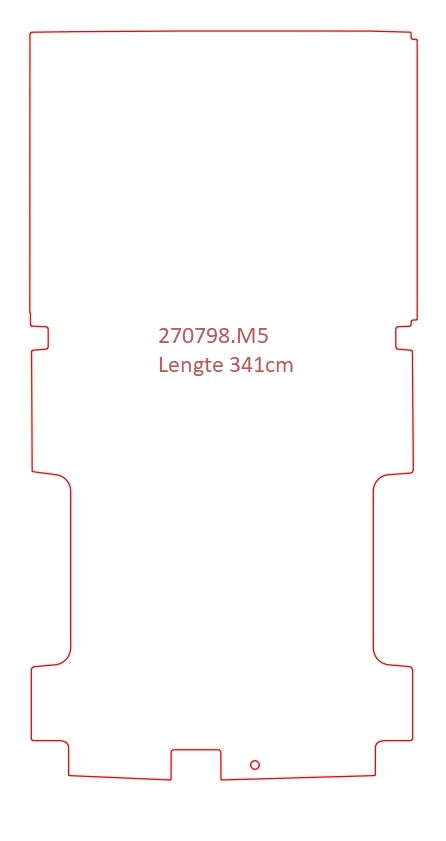 Laadvloermat Ford Transit  (2014-Heden)
