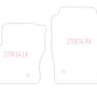 Automatten Ford Transit Connect (2019-2018)