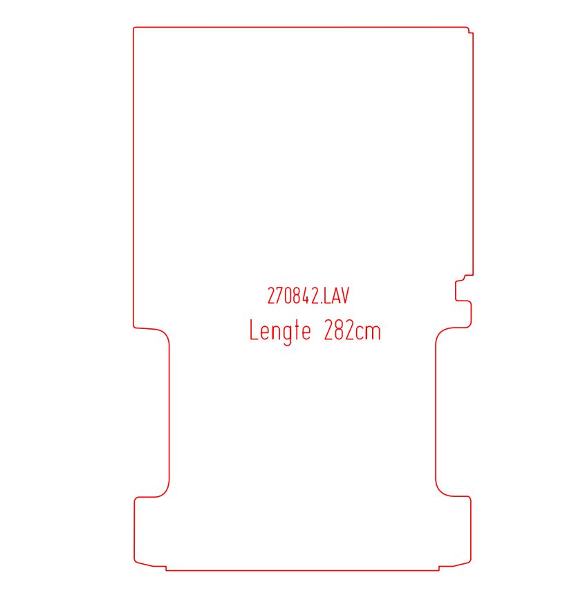 Laadvloermat Ford Transit (2006-2006)