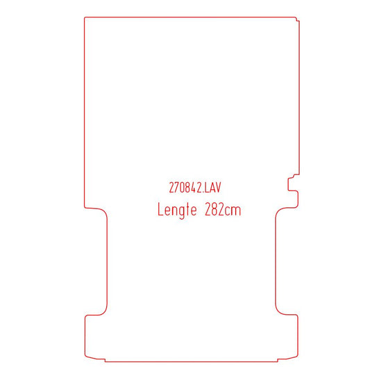 Laadvloermat Ford Transit (2006-2006)