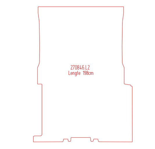 Laadvloermat Ford Transit Connect (2019-2016)