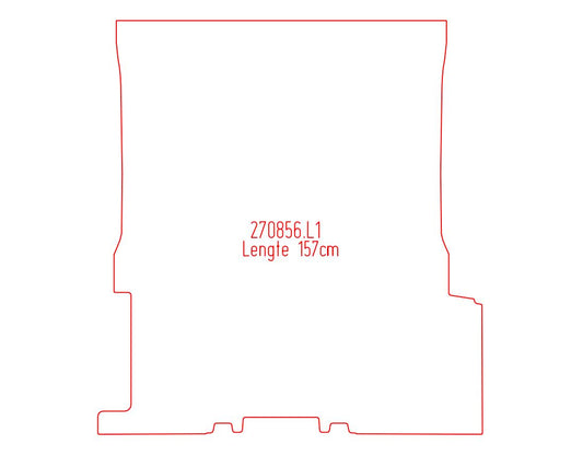 Laadvloermat Ford Transit Connect (2019-2016)