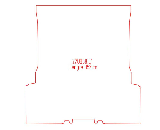 Laadvloermat Ford Transit Connect (2019-2016)