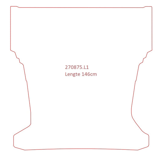 Laadvloermat Ford Transit Courier (2021-2020)