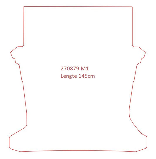 Laadvloermat Ford Transit Courier (2021-2020)