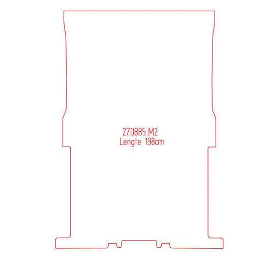 Laadvloermat Ford Transit Connect (2019-2016)