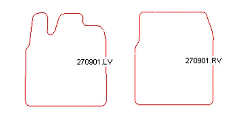 Automatten Ford Windstar (1999-2005)