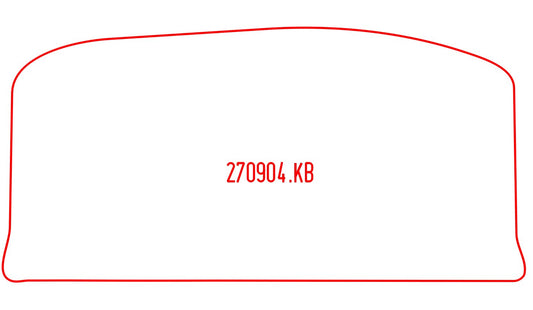 Kofferbakmat Volkswagen Up (2012-Heden)