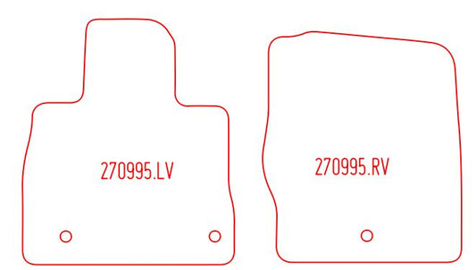 Automatten Ford Explorer (2020-Heden)