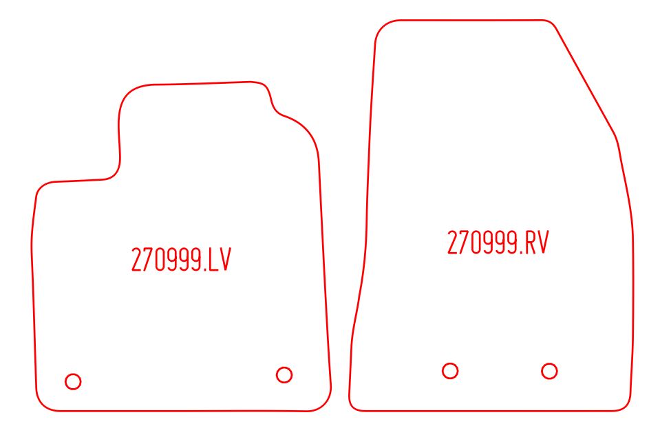 Automatten Ford Taunus sedan / Taunus stationwagon (1979-1982)