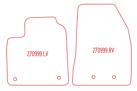 Automatten Ford Taunus sedan / Taunus stationwagon (1979-1982)