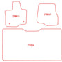 Automatten Ford F150 / F150 Raptor (V6) (2017-Heden)