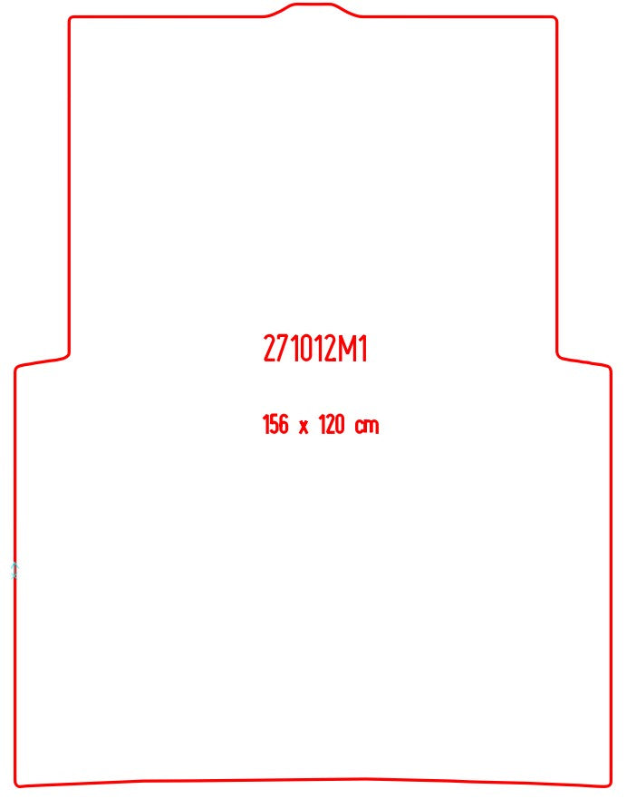 Laadvloermat Ford Transit Courier (2024-Heden)