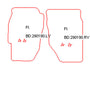 Automatten Honda Accord Aero Deck (1985-1989)