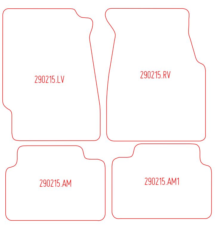 Automatten Honda Civic hatchback / Civic Coupe coupe (1994-1996)