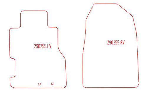 Automatten Honda Civic (2001-2005)