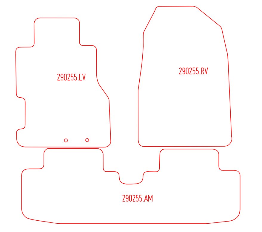 Automatten Honda Civic (2001-2005)