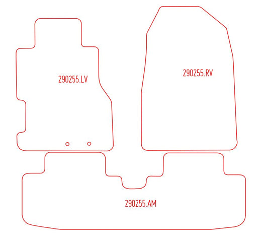 Automatten Honda Civic (2001-2005)