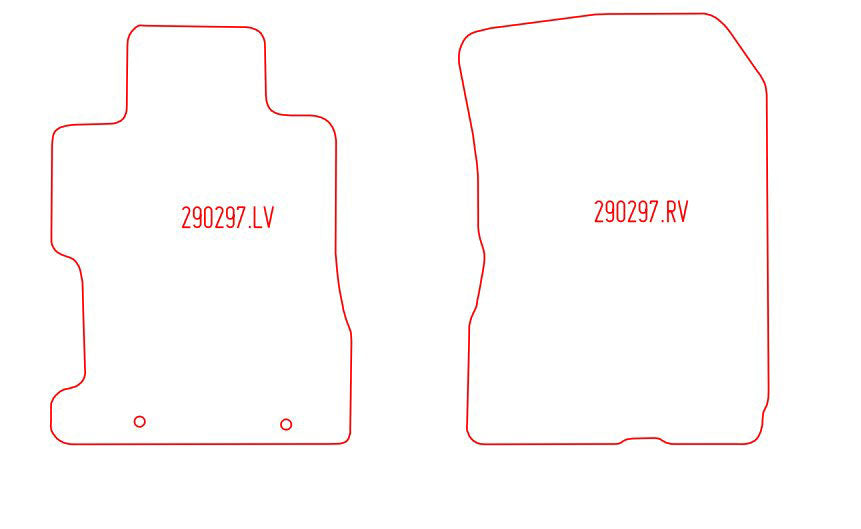 Automatten Honda Civic sedan / Civic Hybrid hatchback (2006-2011)