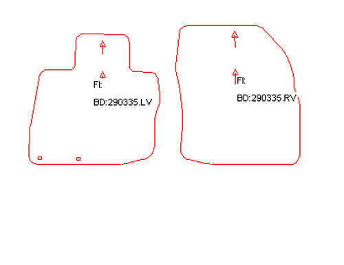 Automatten Honda Civic / Civic Type S (2007-2011)