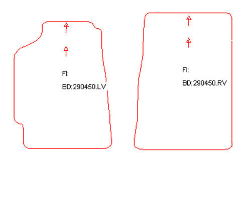 Automatten Honda Civic CRX (1988-1993)