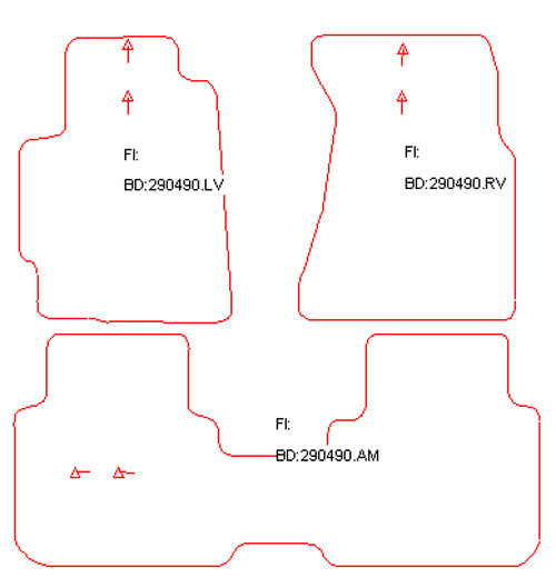 Automatten Honda CR-V (1995-2002)