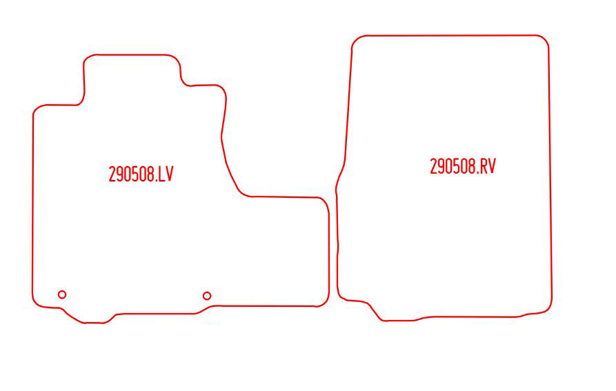 Automatten Honda CR-V (2007-2012)