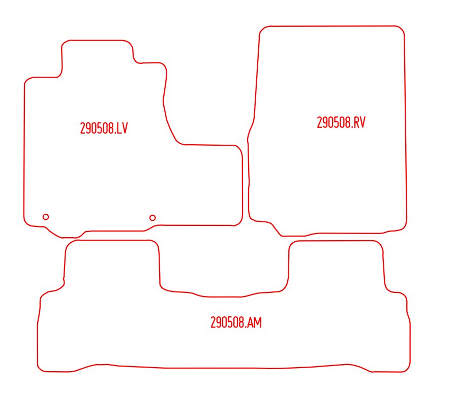 Automatten Honda CR-V (2007-2012)