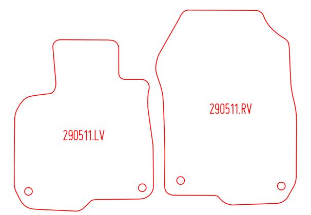 Automatten Honda CR-V (2018-2022)