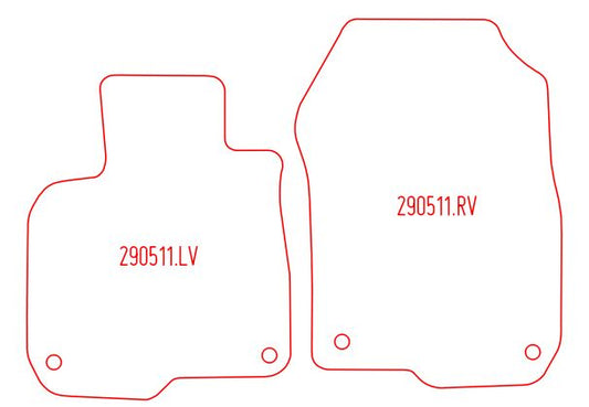 Automatten Honda CR-V (2018-2022)