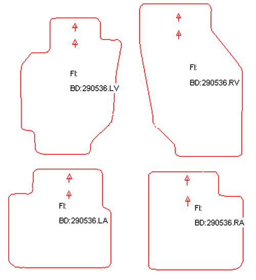 Automatten Honda HR-V (1999-2006)