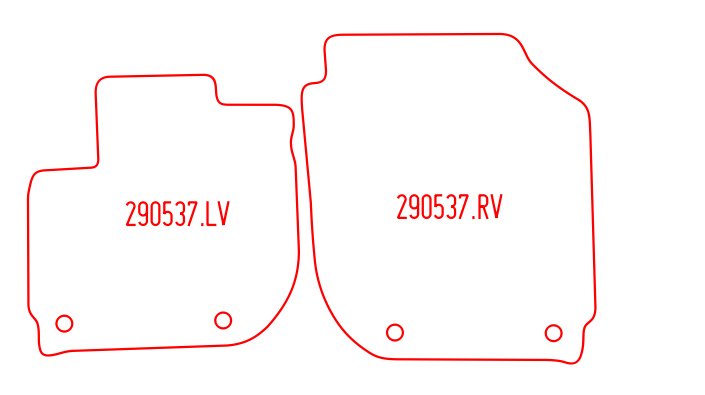 Automatten Honda HR-V (2015-2021)