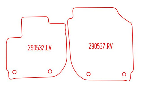 Automatten Honda HR-V (2015-2021)