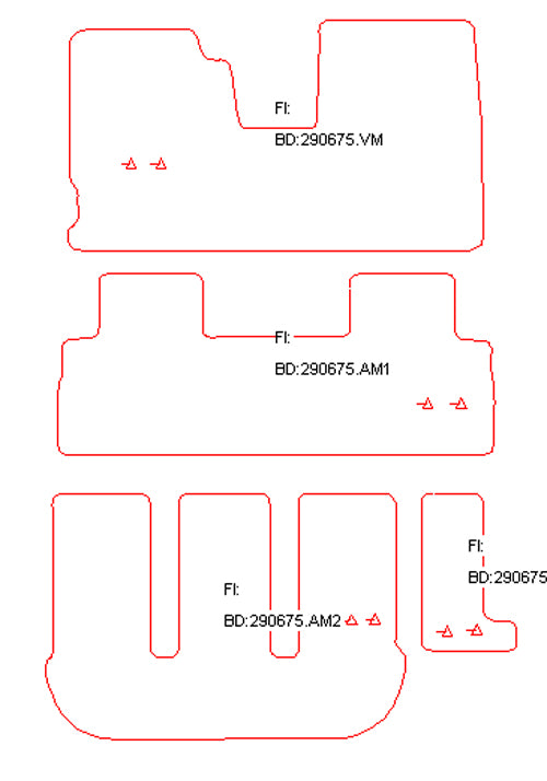 Automatten Honda Shuttle (1999-2003)