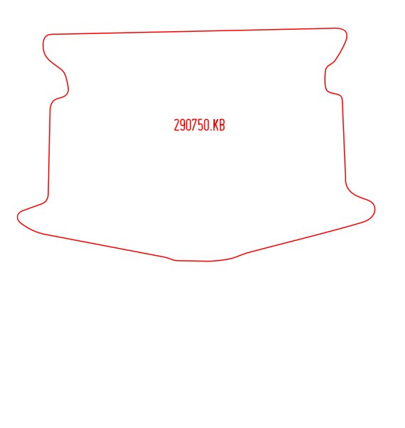 Kofferbakmat Honda FR-V (2004-2010)