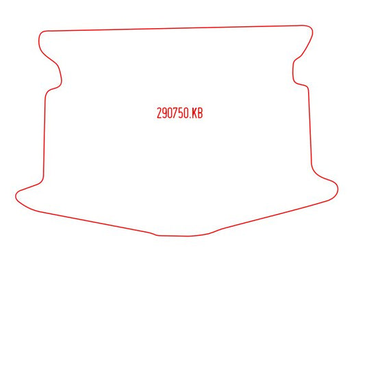 Kofferbakmat Honda FR-V (2004-2010)