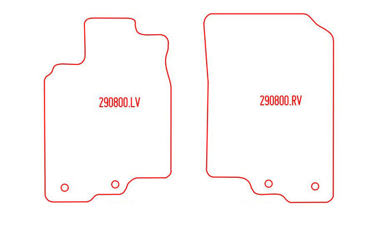 Automatten Honda Insight (2009-2014)