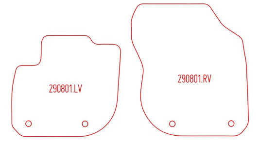 Automatten Honda HR-V (2022-Heden)