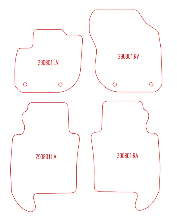 Automatten Honda HR-V (2022-Heden)