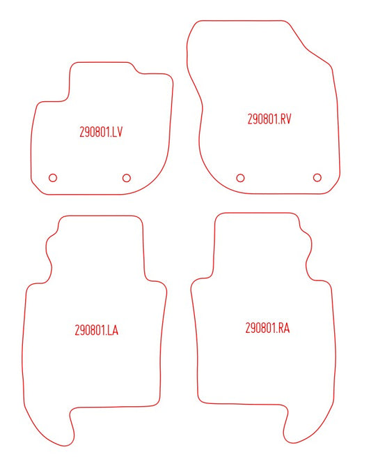 Automatten Honda HR-V (2022-Heden)